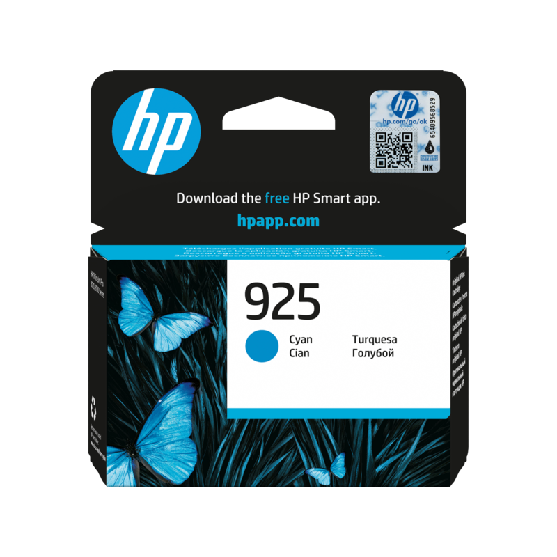Cartucho de Tinta HP 925 Ciano (Azul)