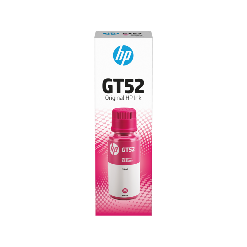 Garrafa de Tinta HP GT52 Magenta
